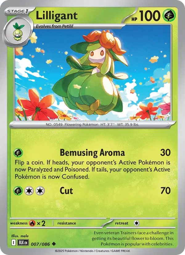 Lilligant - 007/086 - English
