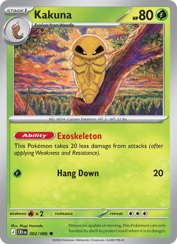 Kakuna - 002/086 - English