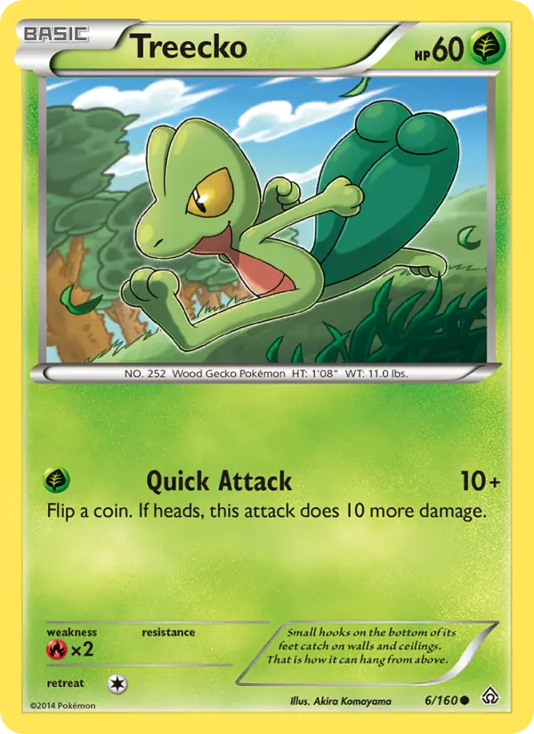 Treecko - 6/160 - English
