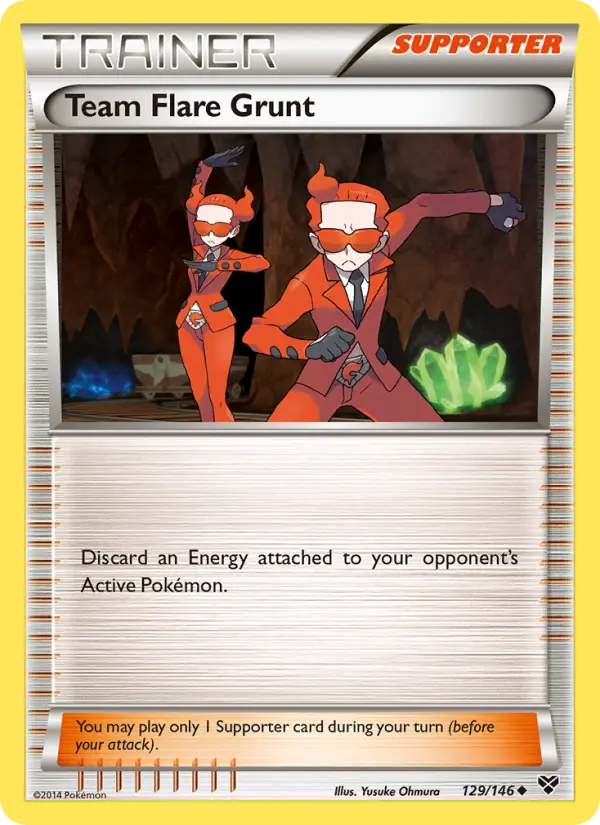 Team Flare Grunt - 129/146 - English