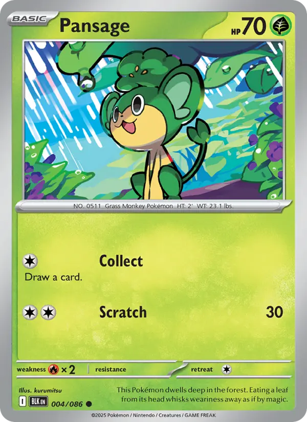 Pansage - 004/086 - English