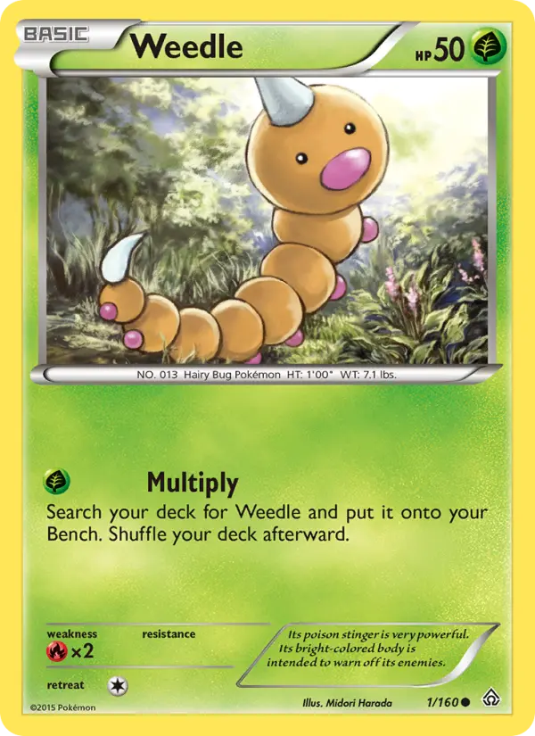 Weedle - 1/160 - English