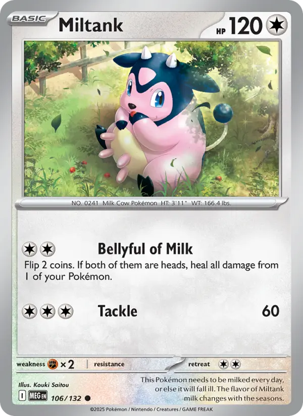 Miltank - 106/132 - English